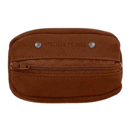 Ateliers Foures Baroudeur Coffee Bean Wallet Hector F909 Fauve