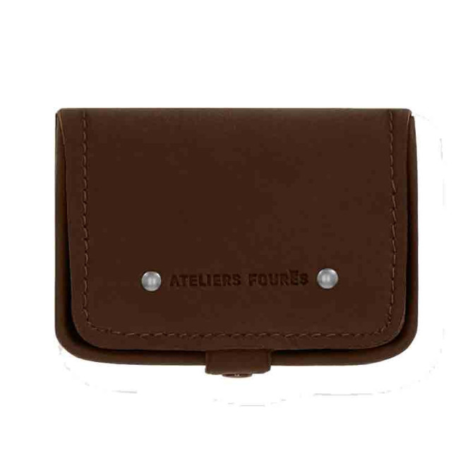 Fourès Workshops Baroudeur Coin Purse Eléos F9247 Cognac