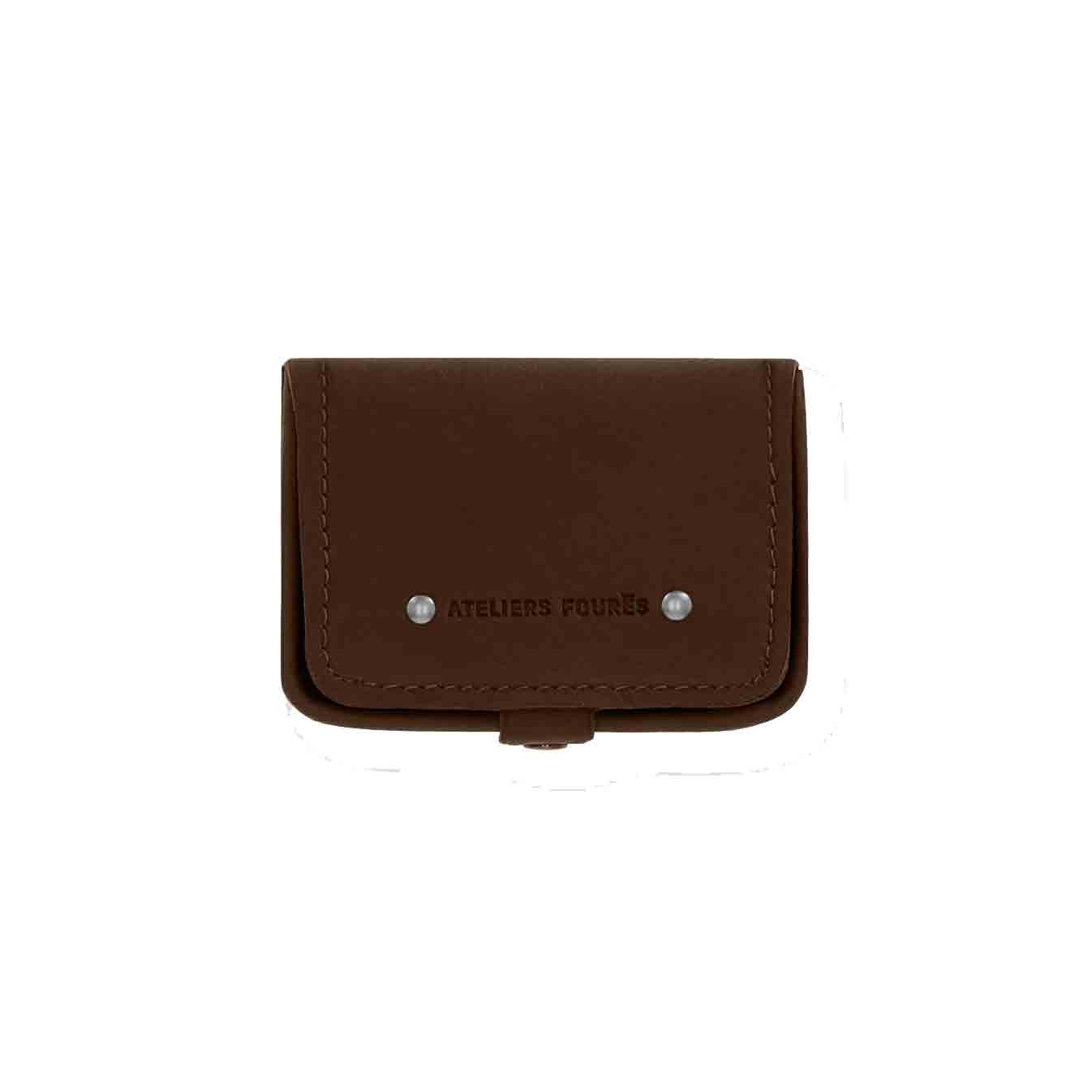 Fourès Workshops Baroudeur Coin Purse Eléos F9247 Cognac