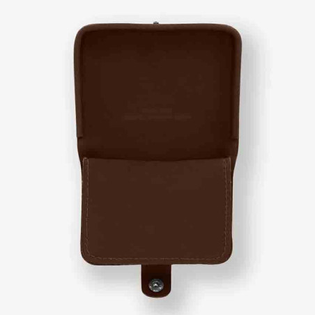 Fourès Workshops Baroudeur Coin Purse Eléos F9247 Cognac
