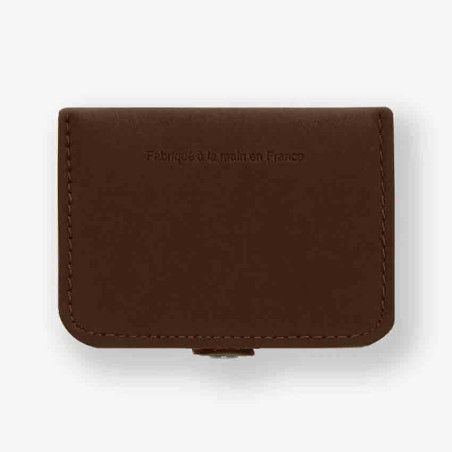 Fourès Workshops Baroudeur Coin Purse Eléos F9247 Cognac