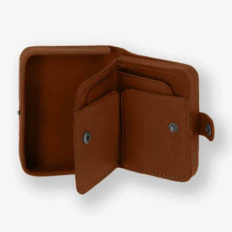 Ateliers Fourès Baroudeur Coin Purse Eléos F9247 Tawny