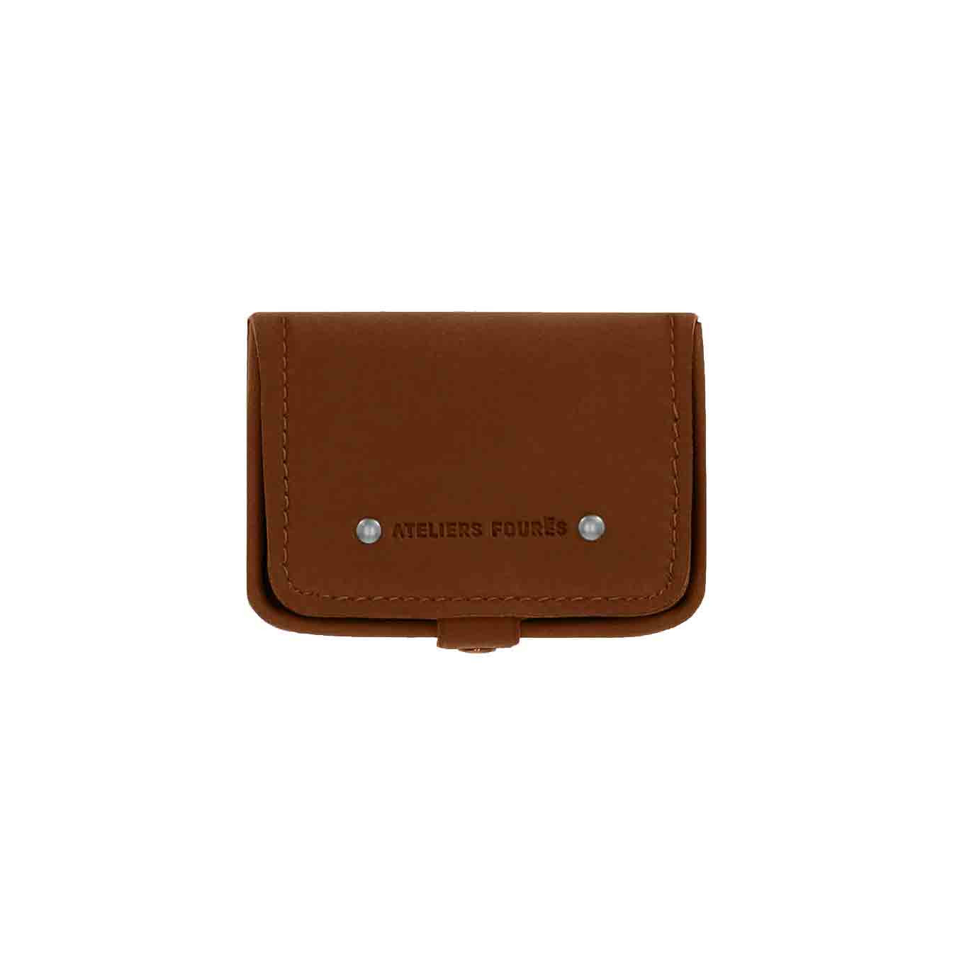 Ateliers Fourès Baroudeur Coin Purse Eléos F9247 Tawny