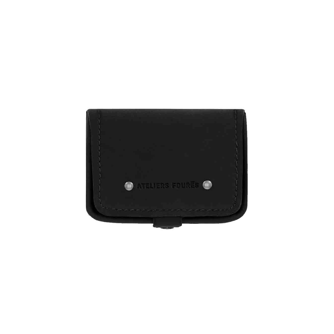 Ateliers Fourès Baroudeur Coin Purse Eléos F9247 Black
