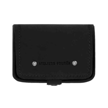 Ateliers Fourès Baroudeur Coin Purse Eléos F9247 Black