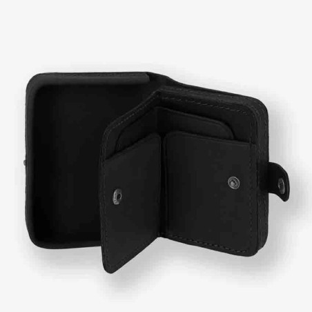 Ateliers Fourès Baroudeur Coin Purse Eléos F9247 Black