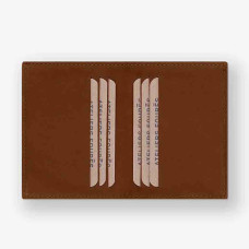 Ateliers Fourès Rhodes Wallet in Tan Leather