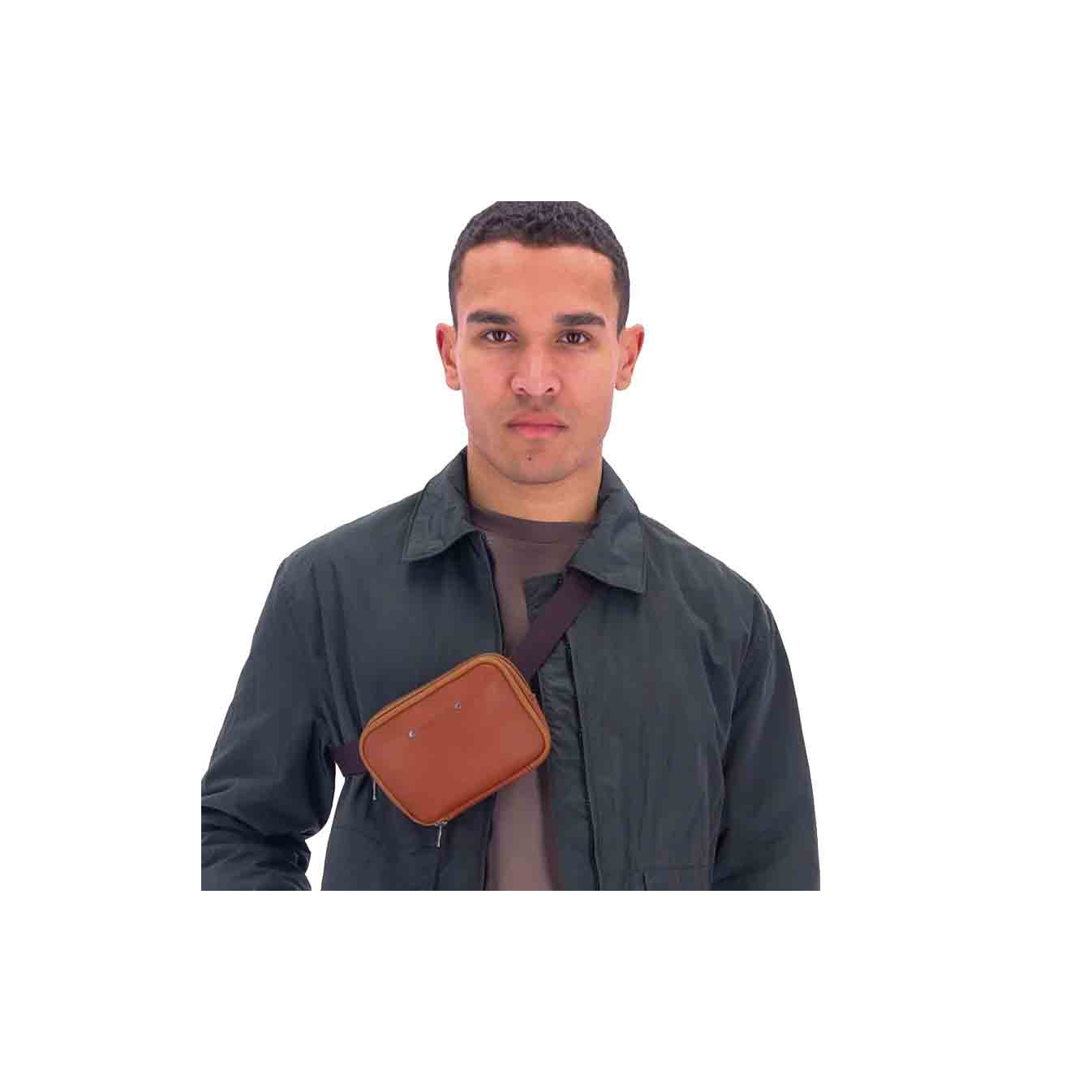 Ateliers Fourès Baroudeur Waist Pouch Icare F9321 Fawn
