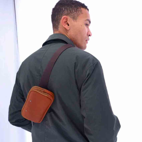Fourès Workshops Icare Maxi Travel Pouch F9322 Tawny