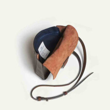 Bleu de Chauffe Cartridge Belt Cross-Body Brown