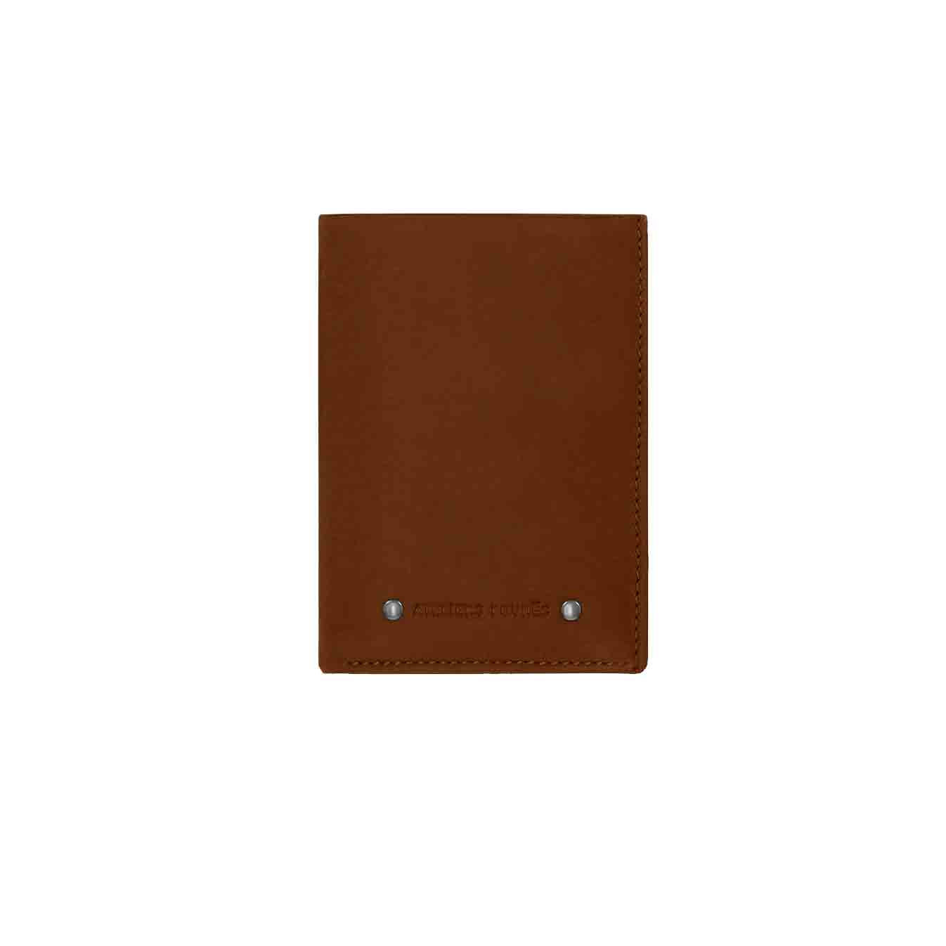 Ateliers Fourès Achille Wallet in Tawny Leather