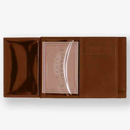 Ateliers Fourès Achille Wallet in Tawny Leather