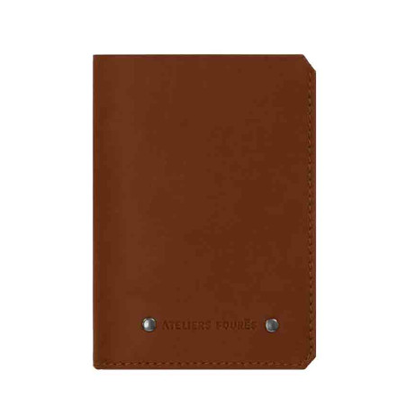 Ateliers Fourès Baroudeur Wallet F958 Tawny