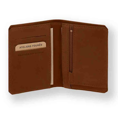 Ateliers Fourès Baroudeur Wallet F958 Tawny