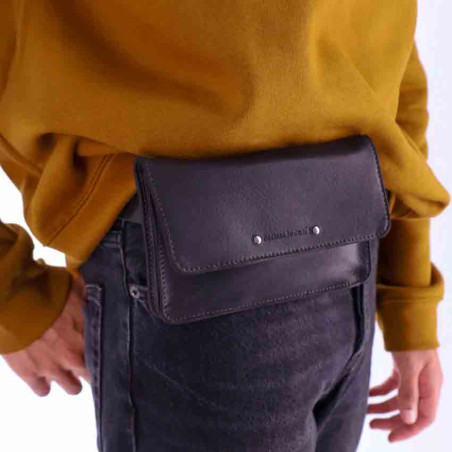 Ateliers Fourès Baroudeur Belt Pouch Minos Max F999 Black