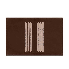 Ateliers Fourès Rhodes Leather Wallet F925 Cognac