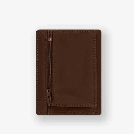 Ateliers Fourès Rhodes Leather Wallet F925 Cognac