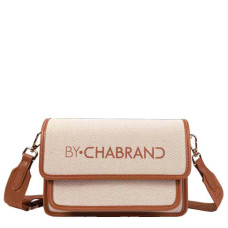 Chabrand Woven Effect Handbag 11444 By-Chabrand Camel