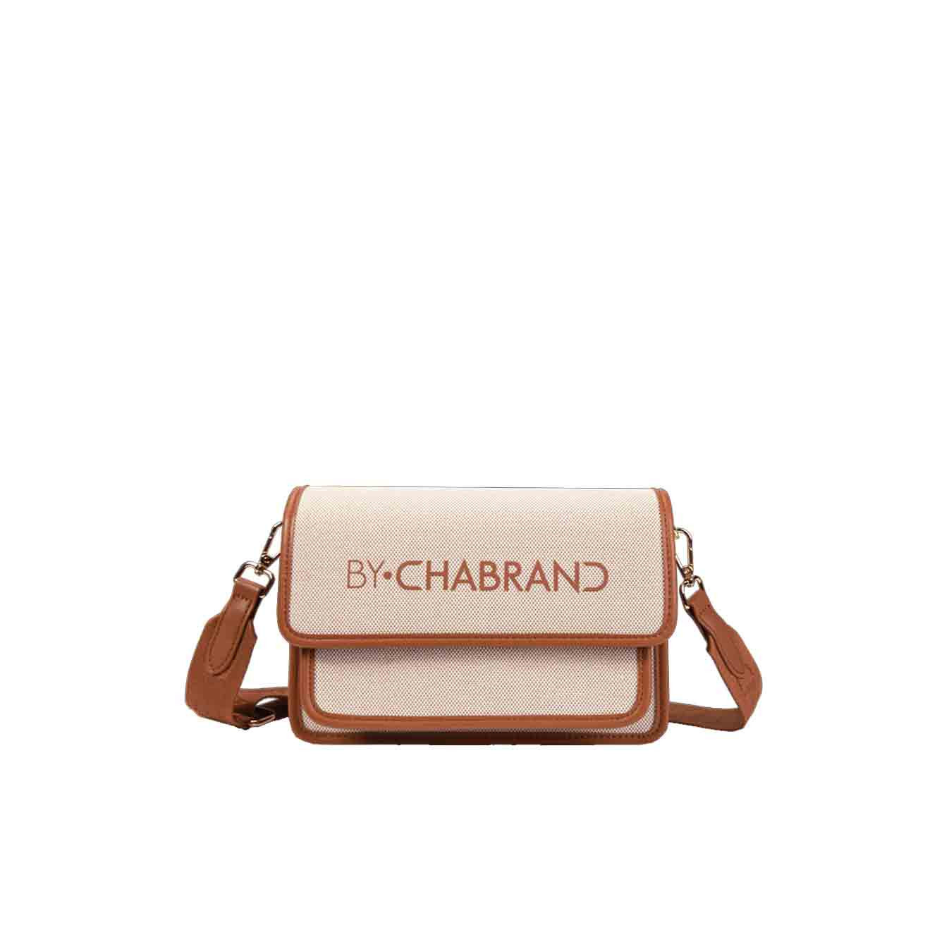 Chabrand Woven Effect Handbag 11444 By-Chabrand Camel