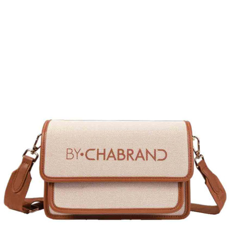 Chabrand Woven Effect Handbag 11444 By-Chabrand Camel