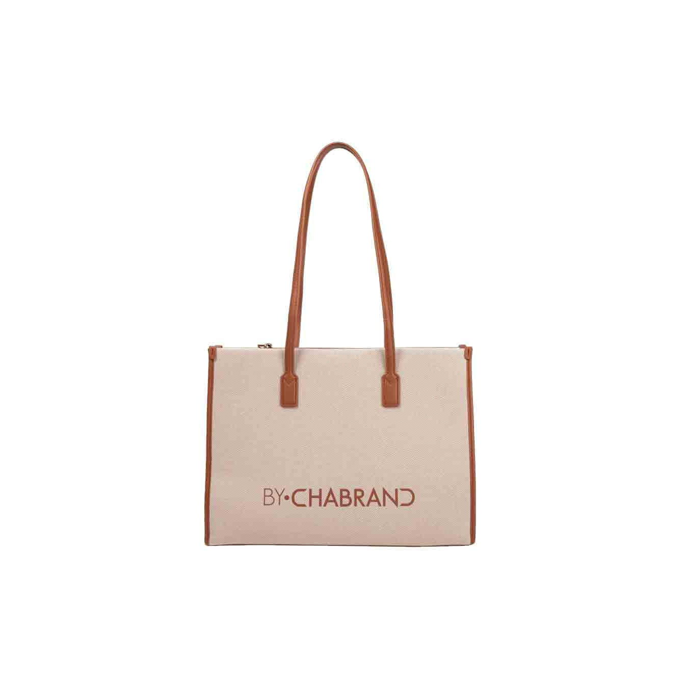 Chabrand Sac Cabas Shopping Effet Osier 11449 Camel