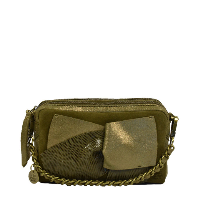Mila Louise Mama XS KNOT Small Trotter Bag Khaki