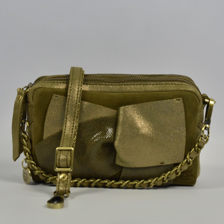 Mila Louise Mama XS KNOT Small Trotter Bag Khaki