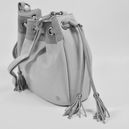 Mila Louise Luna BA Bucket Bag Black