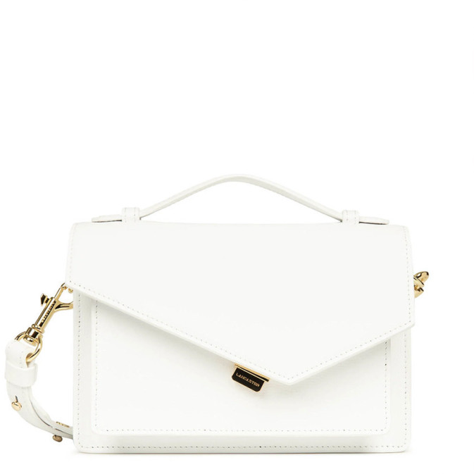 Lancaster Zoé x Lancaster Trotteur Bag Antoinette 480-011 White