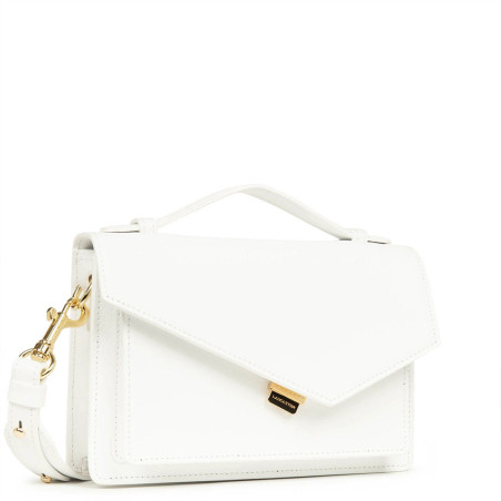 Lancaster Zoé x Lancaster Trotteur Bag Antoinette 480-011 White