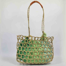 Virginie Darling Seaside Square Basket Lime