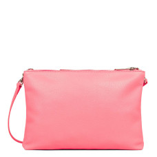 Lancaster Maya Crossbody Pouch 517-27 Dark Rose Red