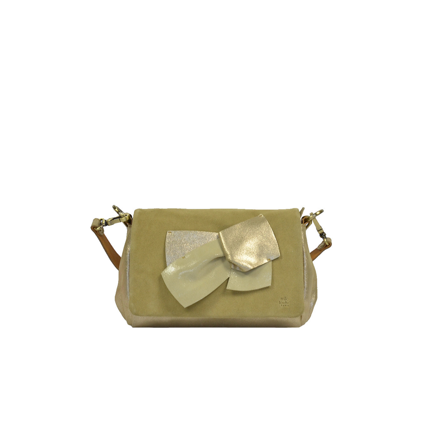 Mila Louise Sana Knot Shoulder Bag Gold