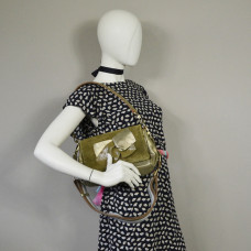 Mila Louise Sana Knot Shoulder Bag Khaki