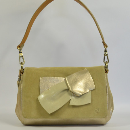 Mila Louise Sana Knot Shoulder Bag Gold