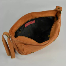 Farfouillette Shoulder Bag Rounded Leather 3026 Sage