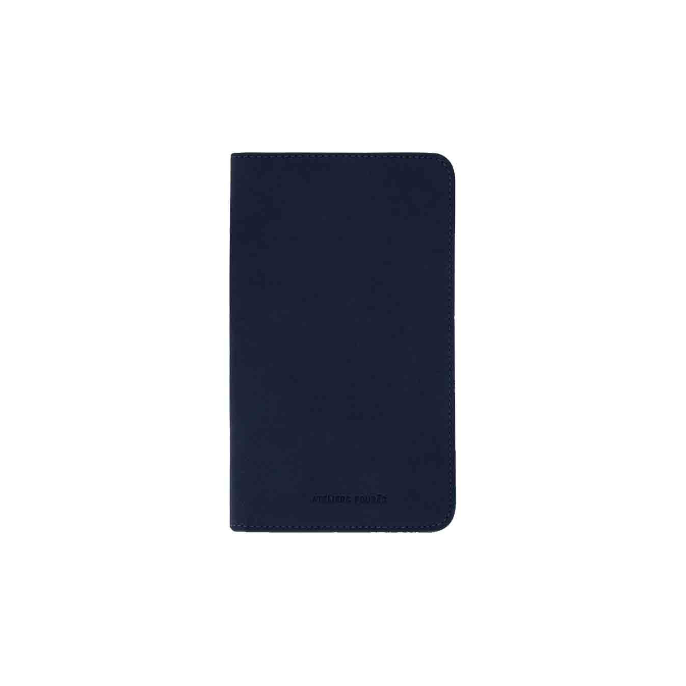 Ateliers Fourès Baroudeuse Checkbook Cover Ino B71 Midnight
