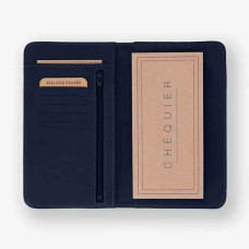 Ateliers Fourès Baroudeuse Checkbook Cover Ino B71 Midnight