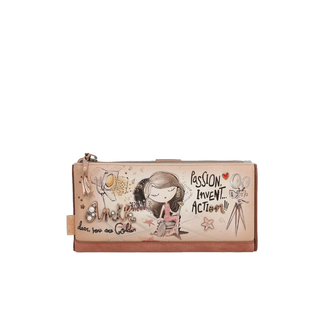 Anekke Hollywood RFID Multi-Pocket Wallet