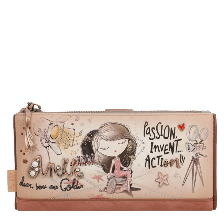 Anekke Hollywood RFID Multi-Pocket Wallet