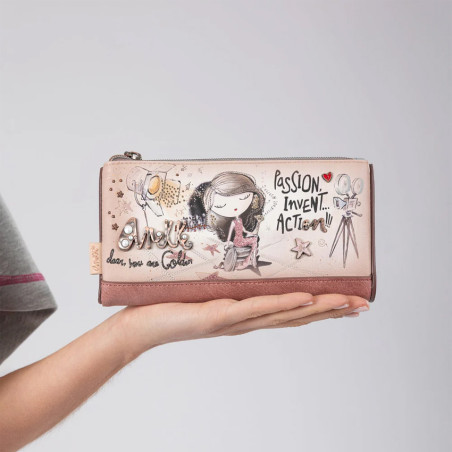 Anekke Hollywood RFID Multi-Pocket Wallet