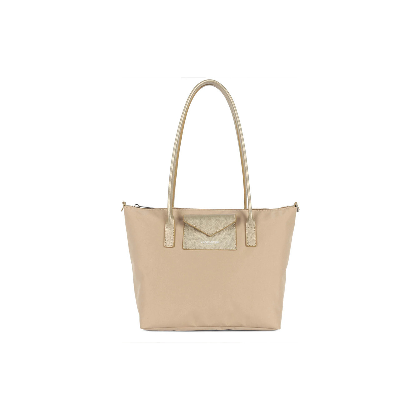 Lancaster Smart Kba Shoulder Tote Bag 516-30 Beige