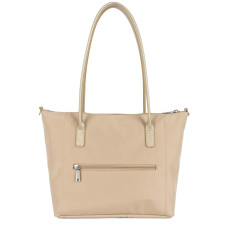 Lancaster Smart Kba Shoulder Tote Bag 516-30 Beige