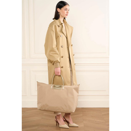 Lancaster Smart Kba Travel Bag 516-32 Beige
