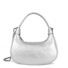 Lancaster Aura Mini Hobo Bag 531-030 Iridescent White