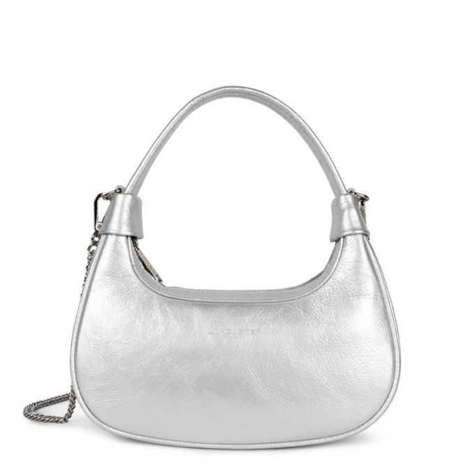 Lancaster Aura Mini Hobo Bag 531-030 Iridescent White
