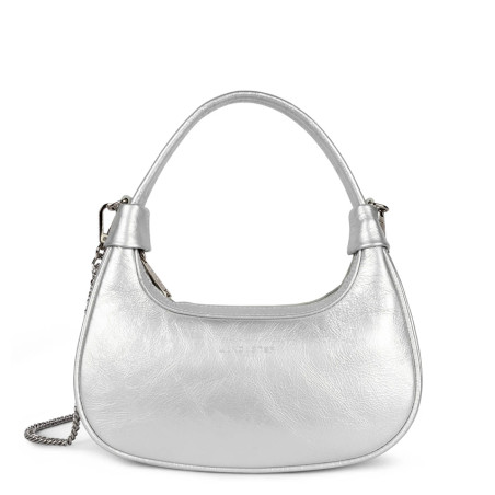Lancaster Aura Mini Hobo Bag 531-030 Iridescent White
