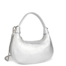 Lancaster Aura Mini Hobo Bag 531-030 Iridescent White
