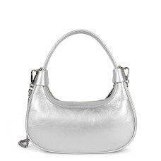 Lancaster Aura Mini Hobo Bag 531-030 Iridescent White