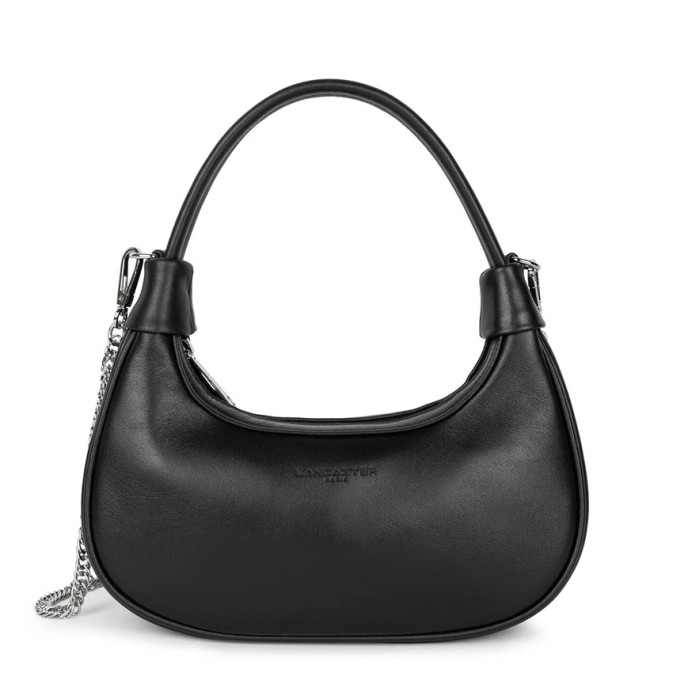 Lancaster Aura Mini Hobo Bag 531-030 Black